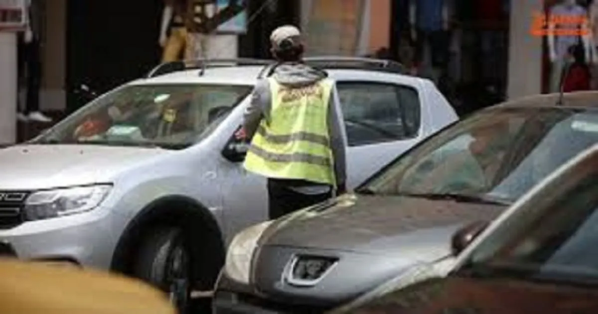 Parking attendant in Marrakech medina