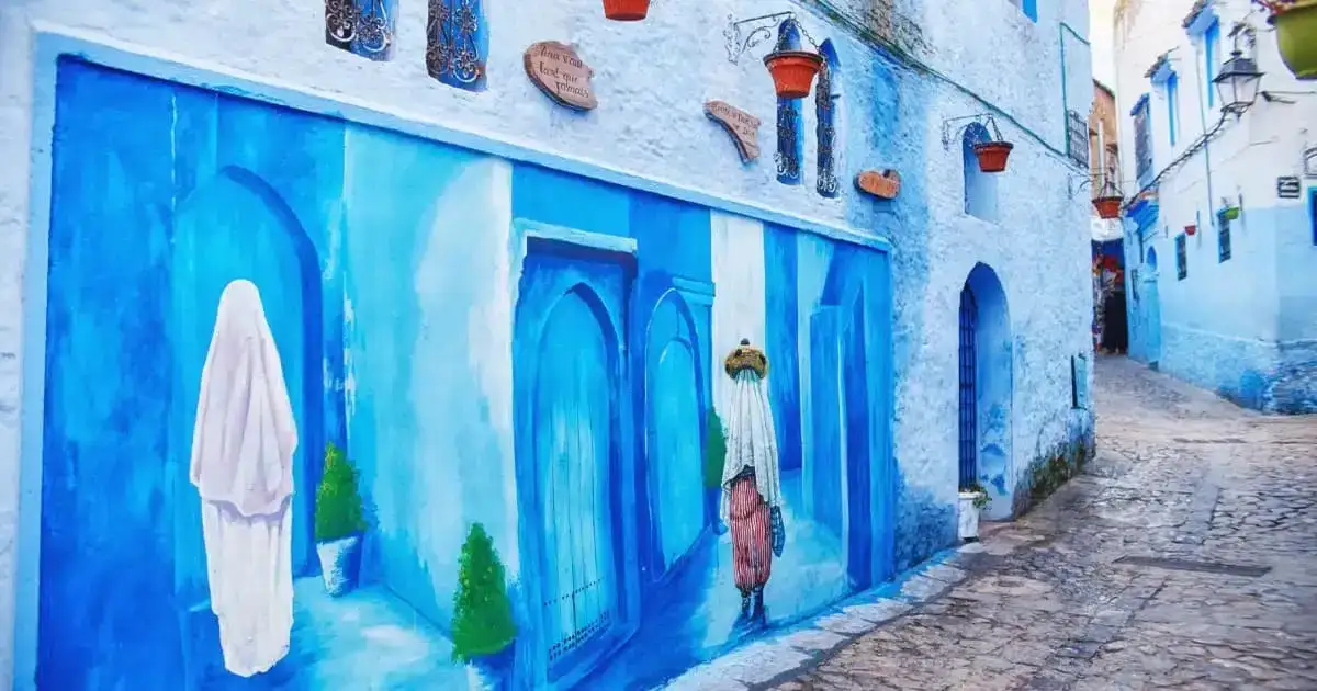 Chefchaouen blue streets Morocco Imperial Cities