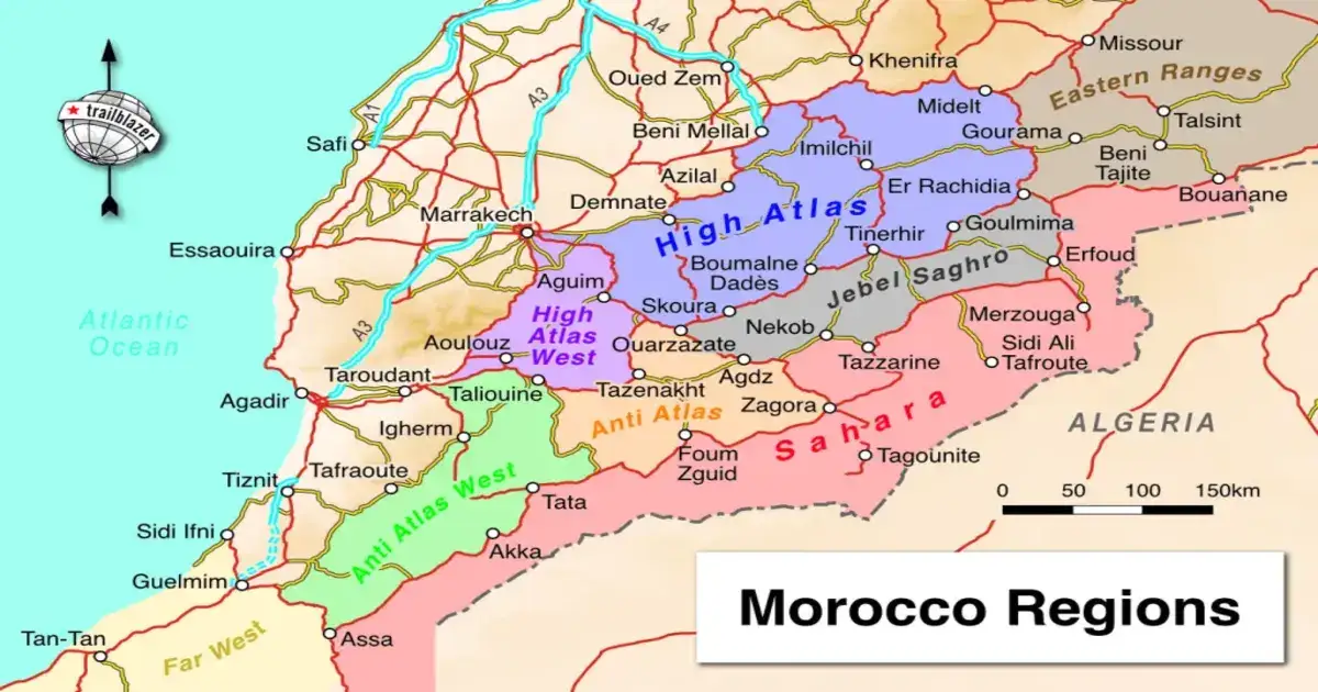 Morocco travel guide ebook displayed on tablet and smartphone screens