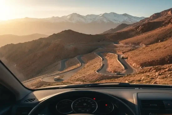 Driving the Tizi n'Tichka pass